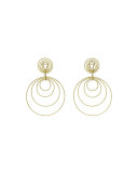 18k Gold Hawaii Double-Drop Earrings