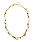 Delicate Ran Hue Triple-Strand Necklace