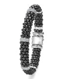 Black Caviar Ceramic Bracelet with Diamonds