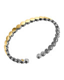 Dot Gold & Silver Flex Cuff, 5.5mm