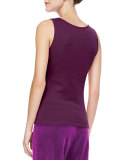 Scoop-Neck Cotton Tank