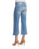 The Gaucho Mid-Rise Cropped Jeans, Jan