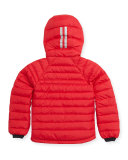 Youth Sherwood Hooded Jacket, Red, XS-XL