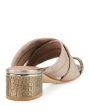 Toto Toe Ring Low-Heel Sandal