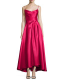 Spaghetti Strap Sweetheart Full Gown 