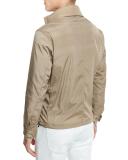 Hooded Wind-Resistant Jacket, Sand