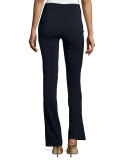 Bellini Crepe Flare-Leg Pants 