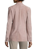 Yvette Two-Button Jacket, Rose