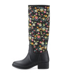 April Floral Rain Boot, Vilette 