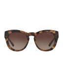 Chunky Gradient Cat-Eye Sunglasses