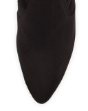 Alllegs Ultra-Stretch Over-the-Knee Boot, Black