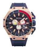 Gran Turismo Chronograph Watch, Navy/Rose