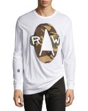 Pholil Long-Sleeve Camo Logo T-Shirt