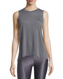 Tide Muscle Sport Tank, Stone