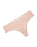 Double Take Lace/Microfiber Thong
