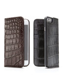 Black Alligator iPhone 6 Wallet Folio