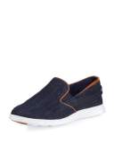 Ella Grand 2 Slip-On Sneaker, Blue Denim