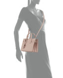 Sac de Jour Nano Leather Satchel Bag, Pink