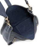 Unlined Leather Feed Bag, Moon