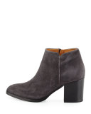 Anzio Suede Ankle Bootie, Gray