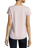 Classic Short-Sleeve V-Neck Tee