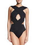 Chiara Cutout Bandage One-Piece Swimsuit