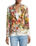 Dutch Floral-Print Blazer