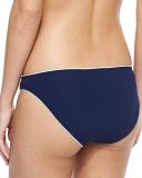 Riviera Contrast-Trim Swim Bottom