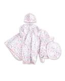 Owfully Cute Printed Footie Pajamas, Pink, Size Newborn-9 Months