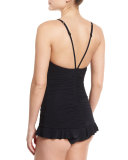 Swan Lake Shirred Swimdress 