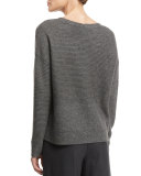 Long-Sleeve V-Neck Top
