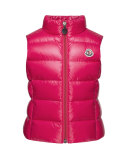 Ghany Quilted Down Vest,  Size 4-6