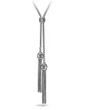 Renaissance Pavé Diamond Tassel Necklace