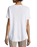 Short-Sleeve Organic Slub Top
