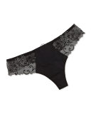Delice Lace Mesh Thong