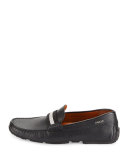 Pearce Leather Driver w/Trainspotting Strap, Black