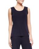 Scoop-Neck Knit Layering Tank