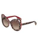 Girls' Leopard Cat Sunglasses