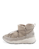 Mitsouko Shearling Sneaker Bootie, Flanelle