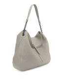 Intrecciato Cervo Flap-Top Hobo Bag