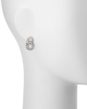 Belmont Drop Earrings with Diamonds