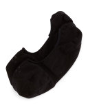 Skid-Proof Stretch Loafer Socks, Black