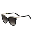 Oversized Cat-Eye Sunglasses