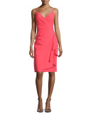 Charnette Sleeveless Ruffled Cocktail Dress 