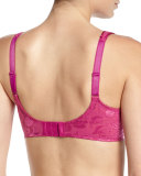Awareness Full-Cup Underwire Bra, Wild Aster