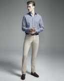 Collection Perfect Poplin 5-Pocket Pants, Sandalwood