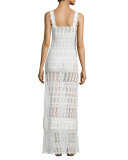 Ios Lace Beach Maxi Dress, Off White