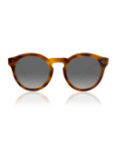 Leonard II Sunglasses, Brown/White