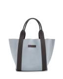 Reversible Small Nubuck Tote Bag