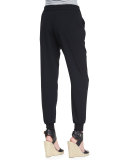Diara Jersey Slouch Pants